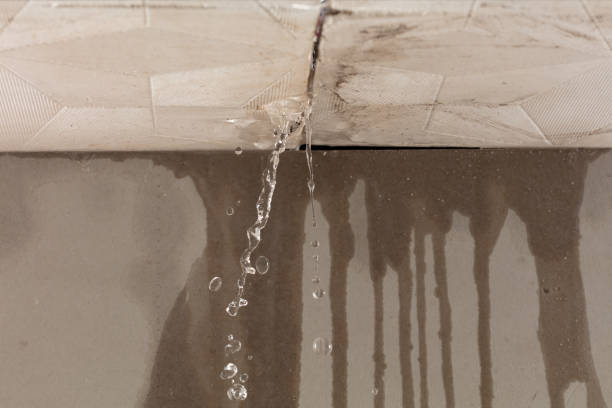 Professional Flood Damage Cleanup technician working in Sassamansville, PA